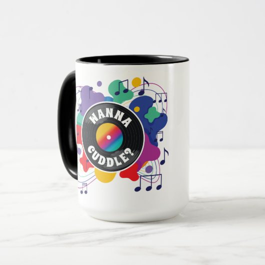 Wanna Cuddle - Design #1 - Tasse (C) (Vorderseite Links)