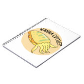 Wanna Cuttle Funny Cuttlefish Pub Notizblock (Linke Seite)