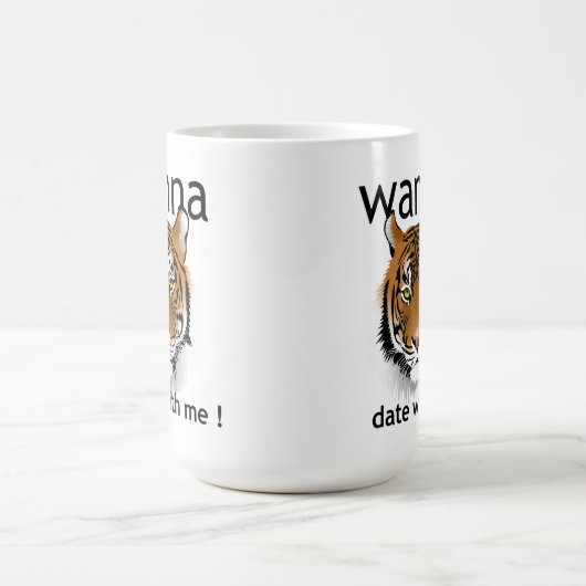 /Wanna Date mit mir Kaffeetasse (Mittel)