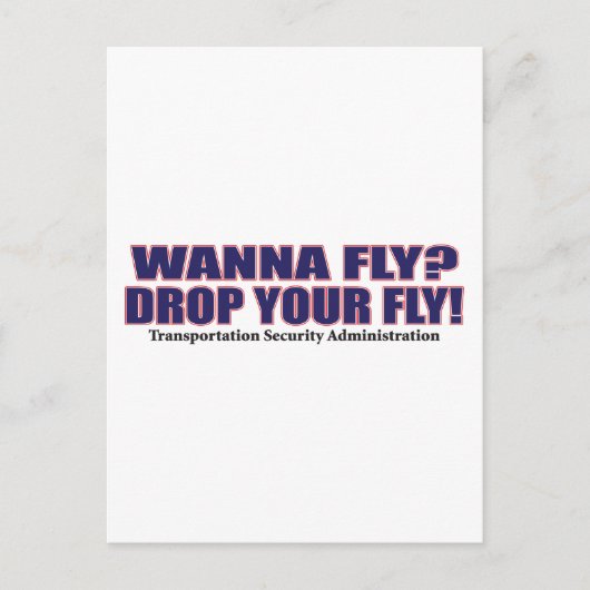 Wanna-Fly Postkarte (Vorderseite)