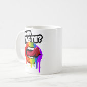 WANNA GESTASTET DEN RAINBOW KAFFEETASSE (Vorderseite Links)