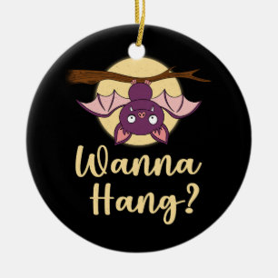 Wanna Hang Tierfreunde Baden Rund um die Ecke Keramik Ornament