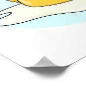 Wanna Hear A Yolk Funny Egg Joke Pub Poster (Ecke)