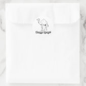 Wanna Hump Runder Aufkleber (Tasche)