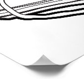Wanna Kick It Sneakers Poster (Ecke)