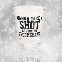 Wanna macht einen Versuch, mein Trauzeuge zu sein