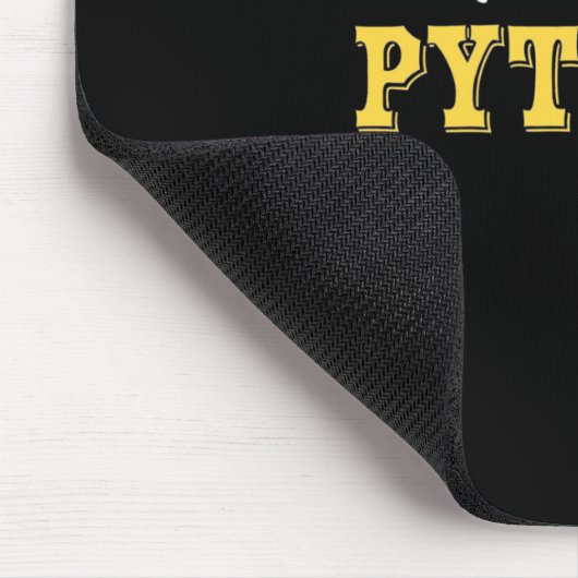 Wanna Pet My Python Mousepad (Ecke)