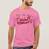 Wanna Play Fantasy Baseball T-Shirt (Vorderseite)