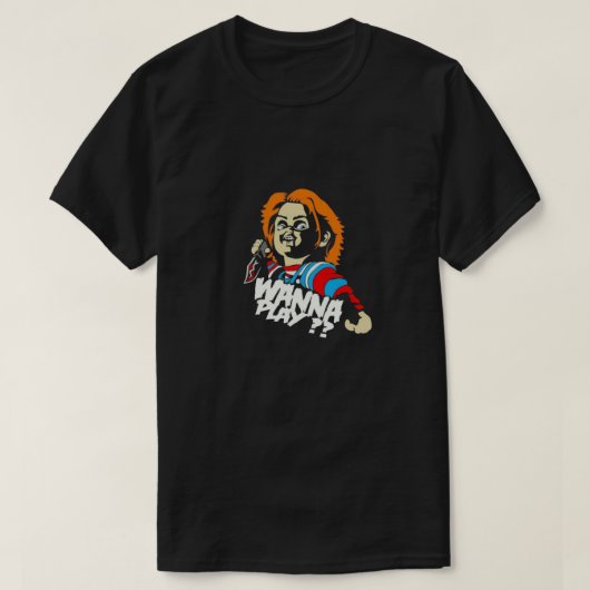 Wanna Play T-Shirt (Design vorne)