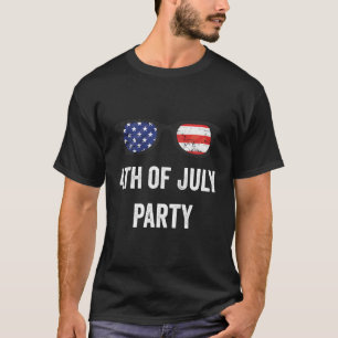 Wanna Py 4. Juli Feuerwerk Patriotische Amerikaner T-Shirt