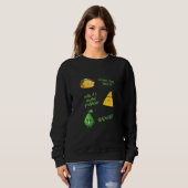 Wanna Taco Bout It Nacho Problem Guacward Avocado Sweatshirt (Vorne ganz)