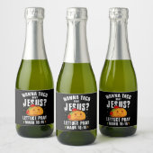 Wanna Taco Bout Jesus Cinco de Mayo Christlich Schaumweinetikett (Flaschen)