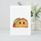 Wanna Taco 'Bout Jesus Dankeskarte (Stehend Vorderseite)