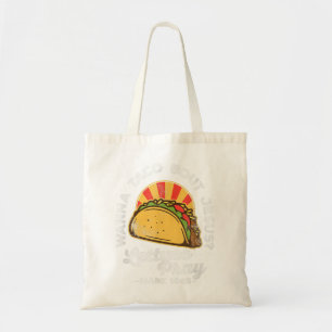 Wanna Taco Bout Jesus Lettuce Pray Cinco De Mayo F Tragetasche