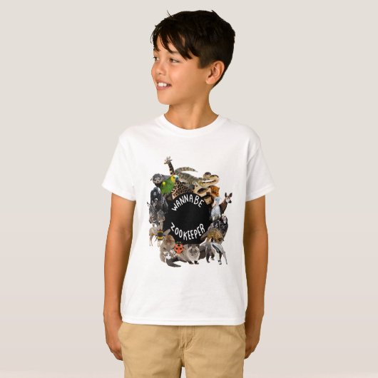 Wannabe zookeeper T-Shirt (Vorne ganz)