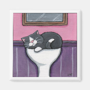 Wannen-Liebe v.3 - Katzen-Magnet Magnet