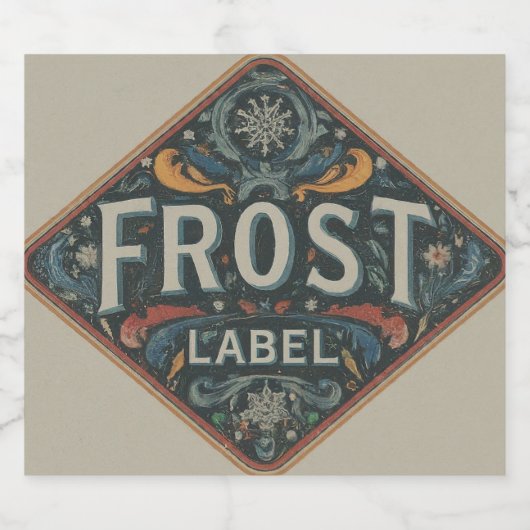 Wannenlebel Schaumweinetikett (Einzelnes Label)