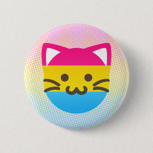 Wannenstolz-Katzenknopf Button