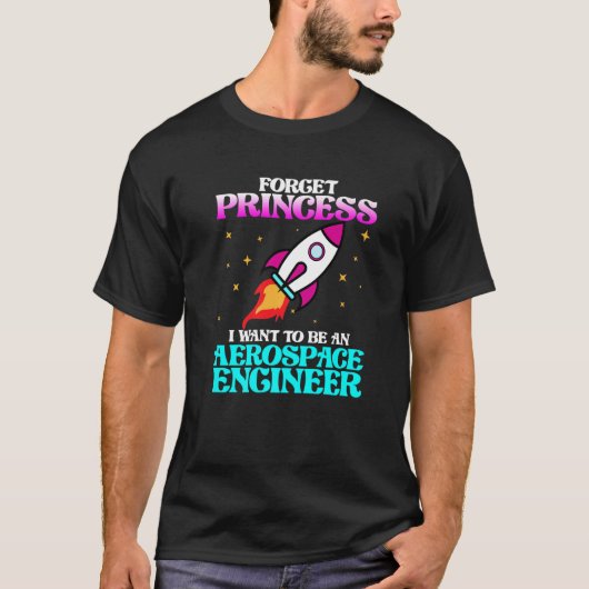 Want To Be Aerospace Engineer Rocket Engineering G T-Shirt (Vorderseite)