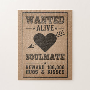 WANTED ALIVE: SOULMATE puzzle