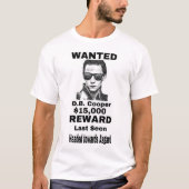 WANTED DB Cooper of Asgard T-Shirt (Vorderseite)