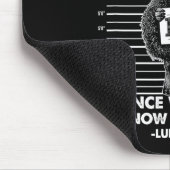 Wanted I Once-was Lost But Now I-am Found Funny Qu Mousepad (Ecke)