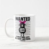 Wanted I Once Was Lost Funny Sheep Quotes Jesus Ch Kaffeetasse (Links)