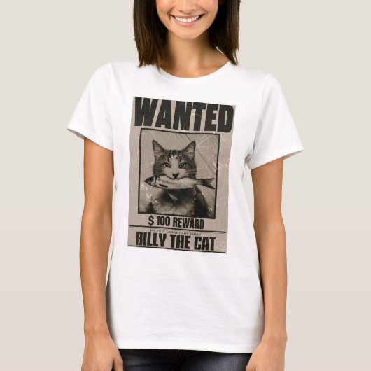 WANTED! T-Shirt (Vorderseite)