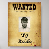 WANTED Ty Coob Print, Value Poster Paper (Matte) (Vorne)