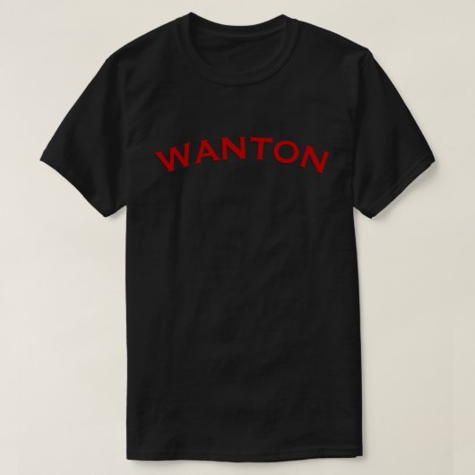 Wanton T-Shirt (Design vorne)