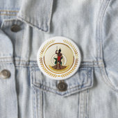 Wanuatu-Wappen Button (Beispiel)