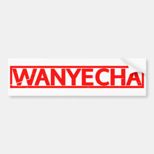 Wanyecha Briefmarke Autoaufkleber
