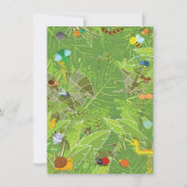 Wanze, die Insekt Ihnen danken, kardiert Tafel Dankeskarte (Rückseite)