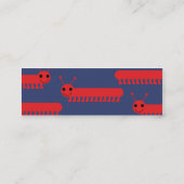 Wanze - dünn mini visitenkarte (Rückseite)