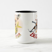 Wanze-Heraus u. Gehen-Nukleare Tasse (Zentrum)