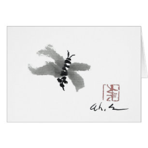 Wanze, Sumi-e durch Andrea Erickson