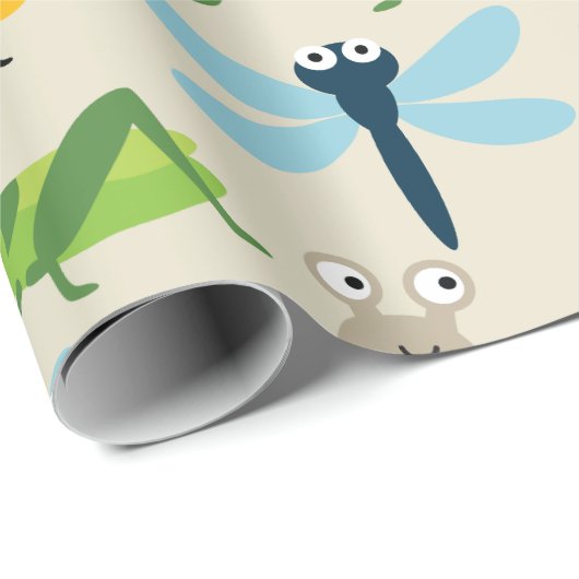 Wanzen Geschenkpapier (Rolleneckpunkt)