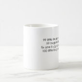 Wanzen in der Code-Tasse Kaffeetasse (Mittel)