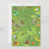 Wanzen-Insekten-Einladung Einladung (Rückseite)