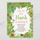 Wanzen-Insekten-Einladung Einladung (Vorne/Hinten)