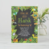 Wanzen-Insekten-Einladung, Tafel Einladung (Stehend Vorderseite)