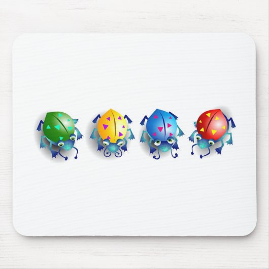 Wanzen Mousepad (Vorne)