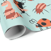 Wanzen-Party-Verpackungspapier Geschenkpapier (Rolleneckpunkt)