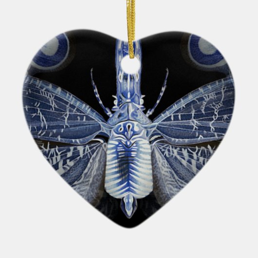 Wanzen-Sammlung - Röntgenstrahl-Wanze Keramik Ornament (Vorne)