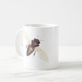 Wanzen-Tasse, Hummel-Biene Kaffeetasse (Vorderseite Links)