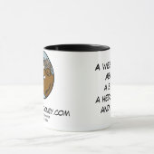 Wanzen u. Honig-Logo-Tasse Tasse (Zentrum)