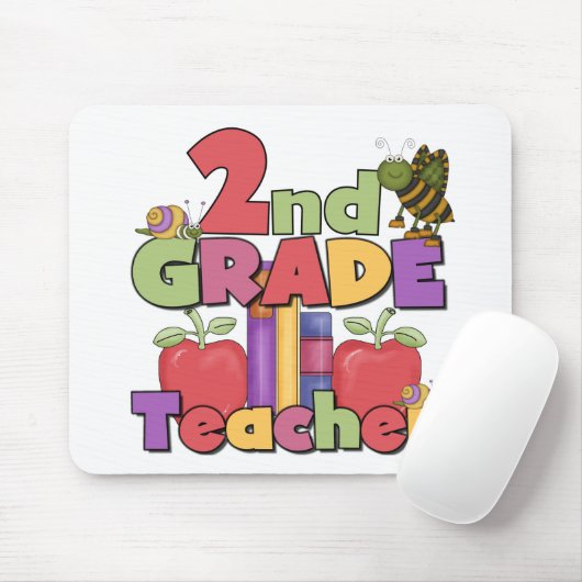 Wanzen und Apfel-2. Grad Mousepad (Mit Mouse)