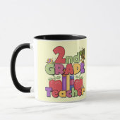 Wanzen und Apfel-2. Gradt-shirts und -geschenke Tasse (Links)