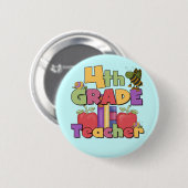 Wanzen und Apfel-4. Grad-T-Shirts und Geschenke Button (Vorne & Hinten)
