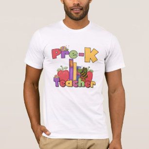 Wanzen und Äpfel Pre-K Lehrer T-Shirt